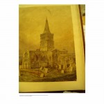 Fig A25 CASTOR CHURCH PAINTING from NE c1800  sml